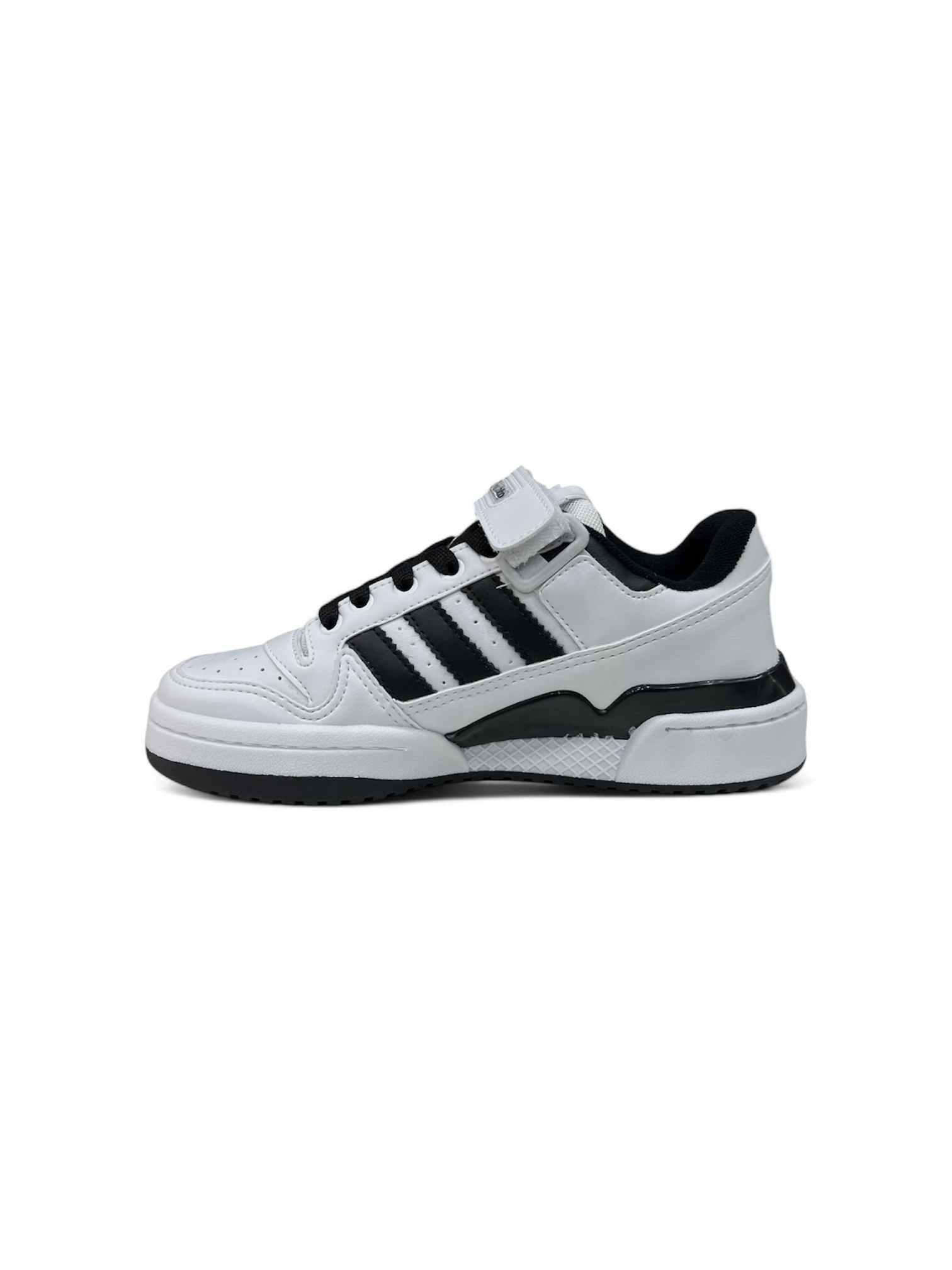 ADIDAS FORUM LOW ( BRANCO / PRETO )