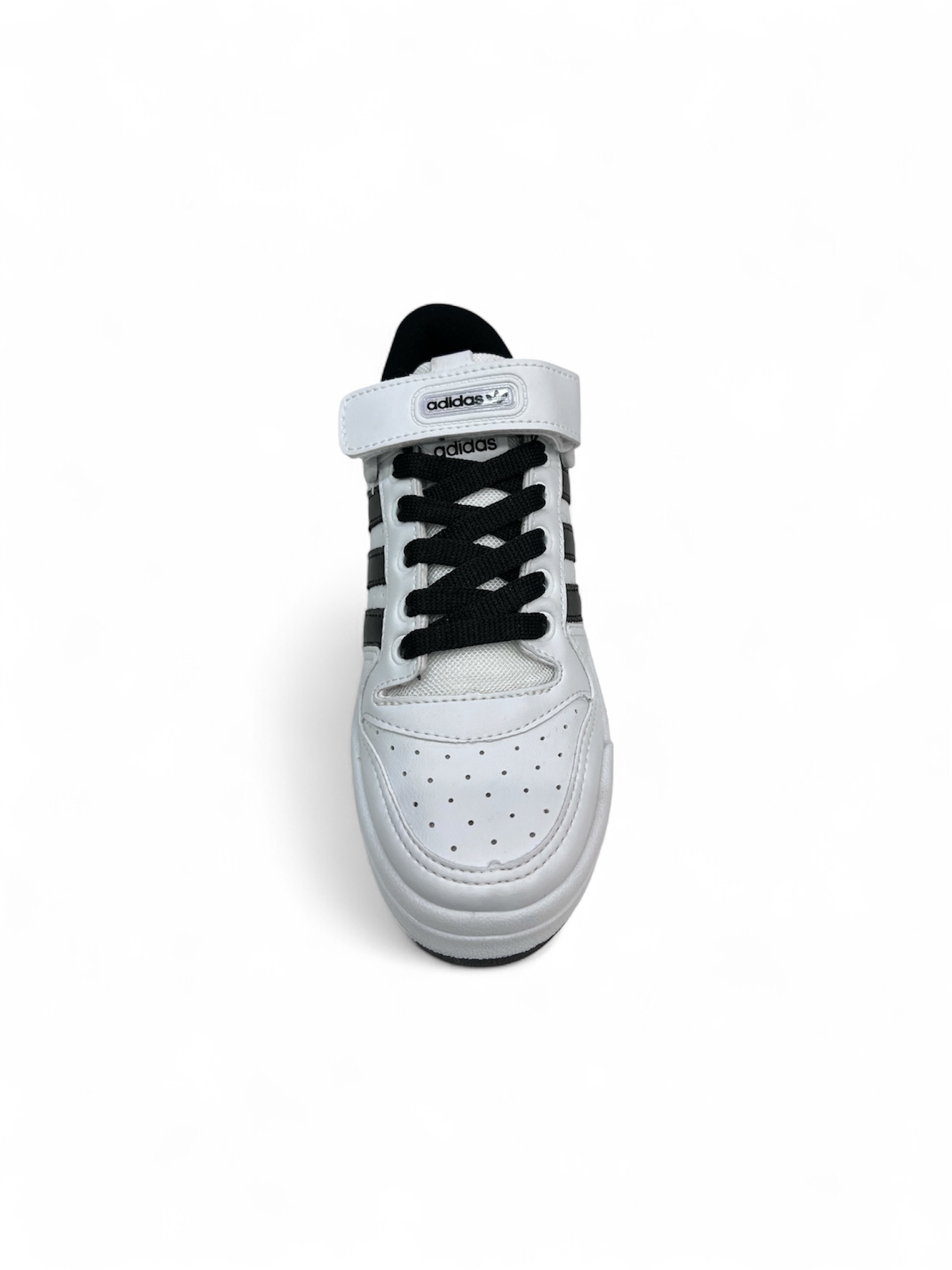 ADIDAS FORUM LOW ( BRANCO / PRETO )