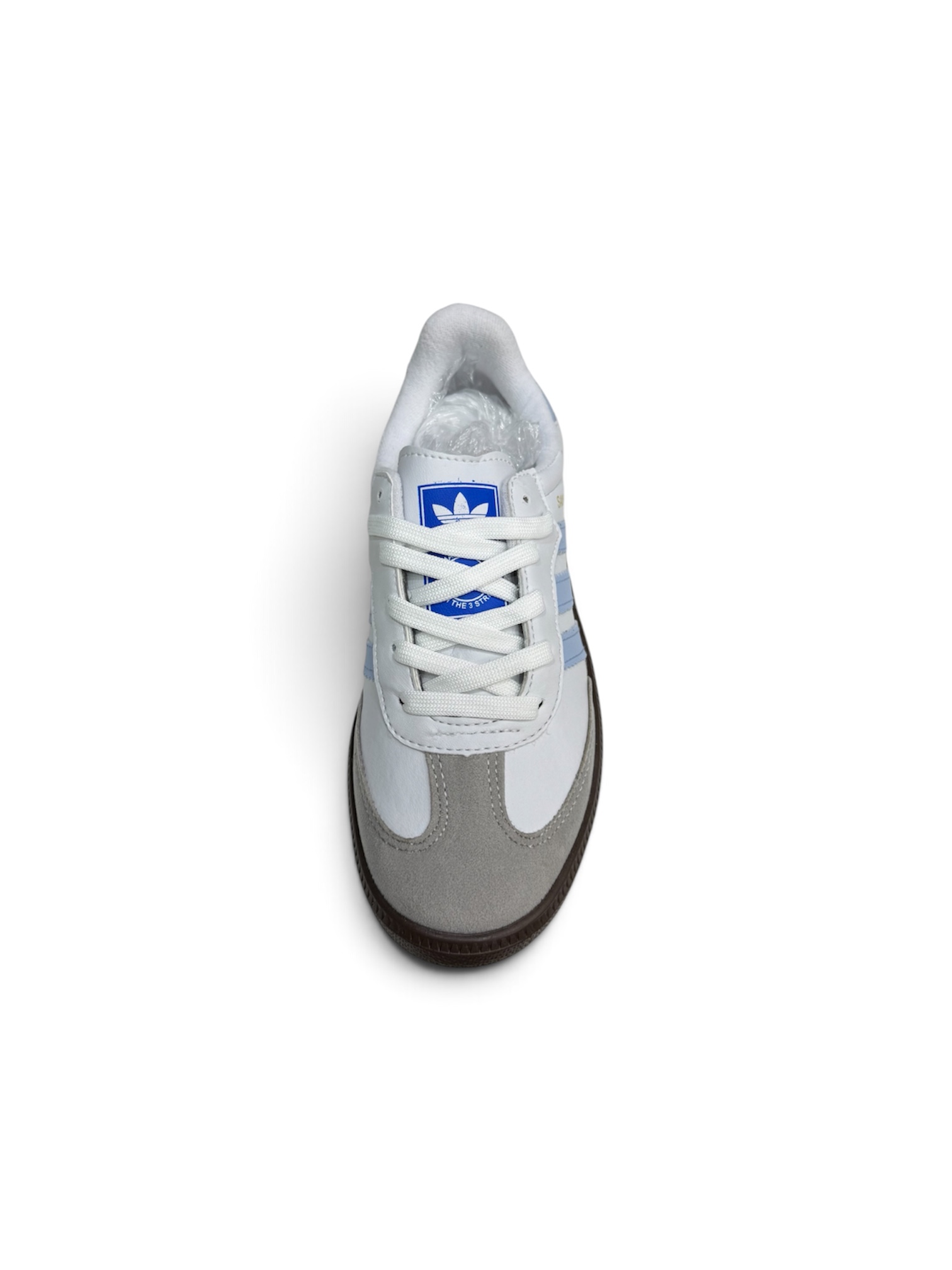 ADIDAS SAMBA ( BRANCO / AZUL )