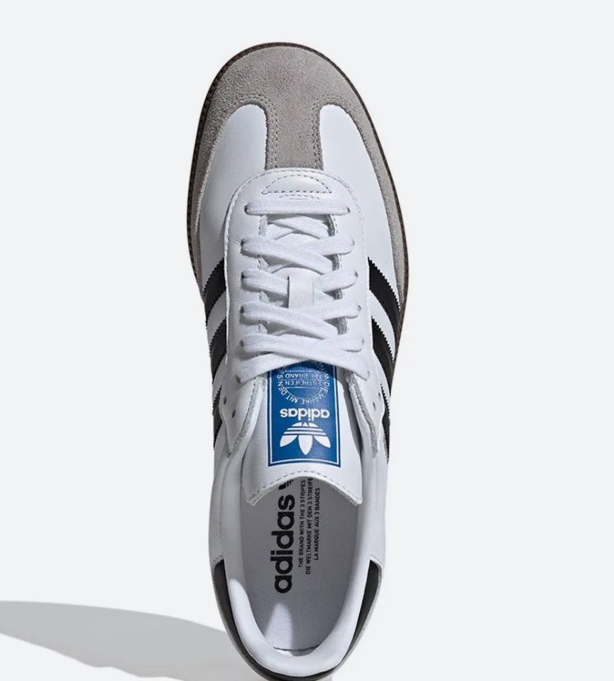 ADIDAS SAMBA ( BRANCO / PRETO )
