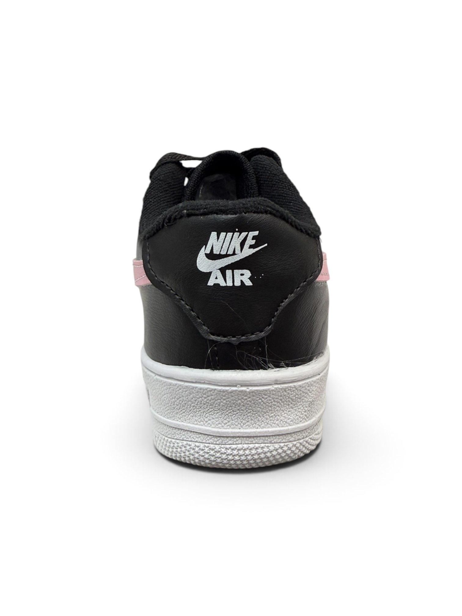 KIDS NIKE AIR FORCE ( PRETO / BCO / ROSA )
