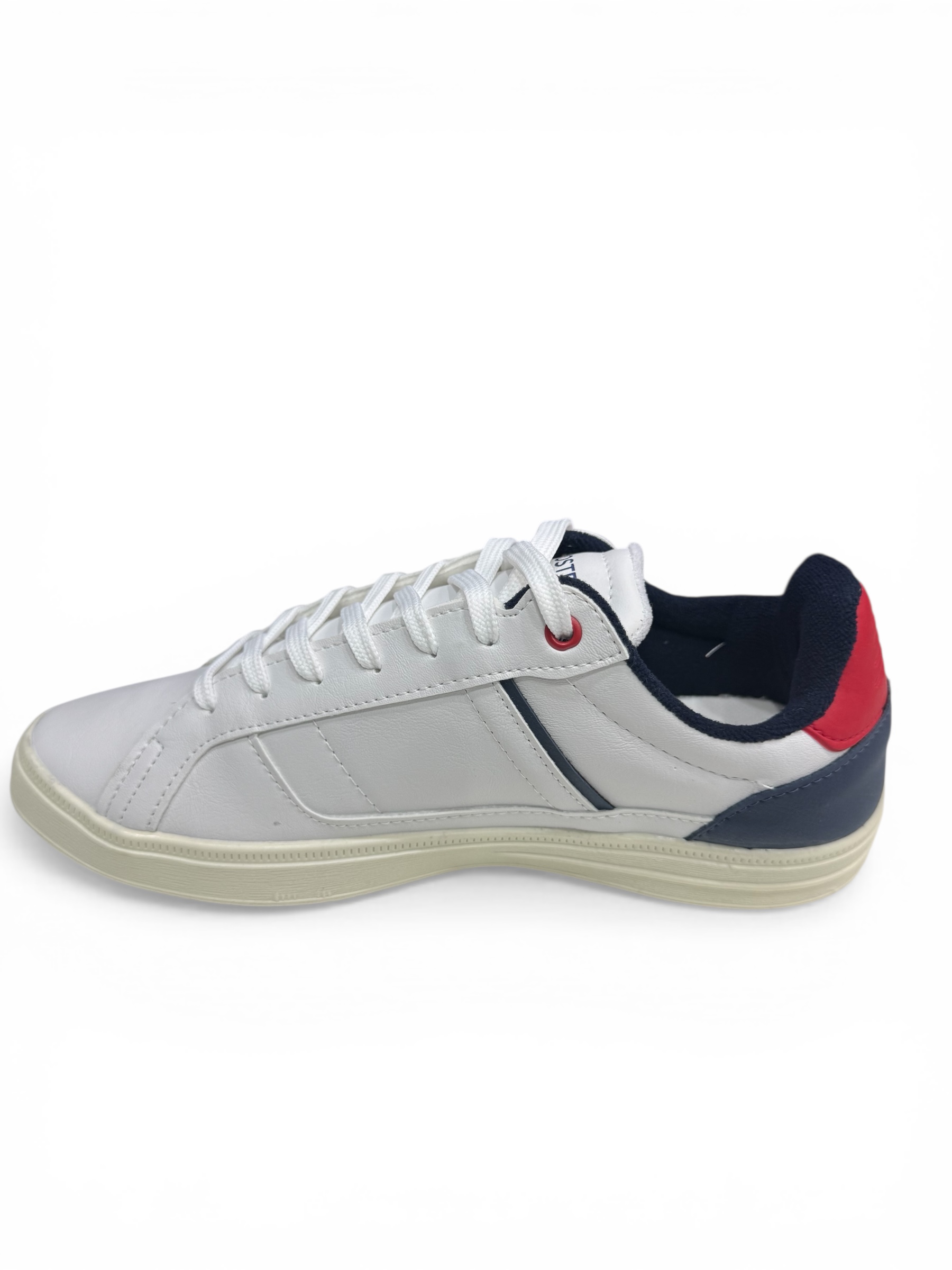 LACOSTE EUROPA ( BRANCO AZUL VERMELHO)