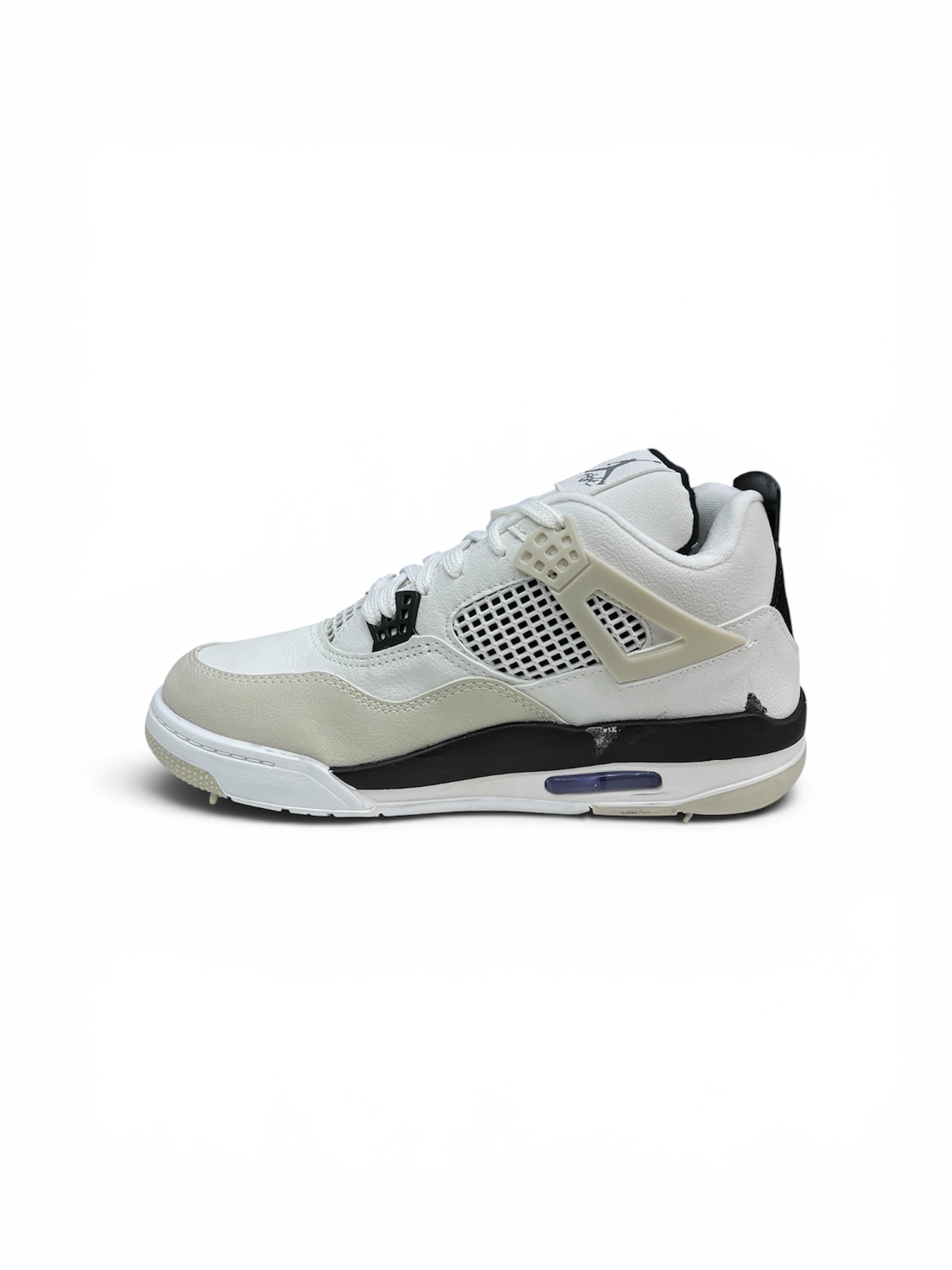 NIKE JORDAN 4 OG ( BRANCO / CINZA / PRETO )