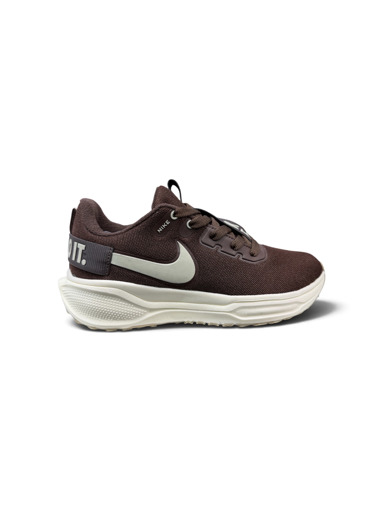 NIKE JUST DO IT ( MARROM/ OFF-WHITE )