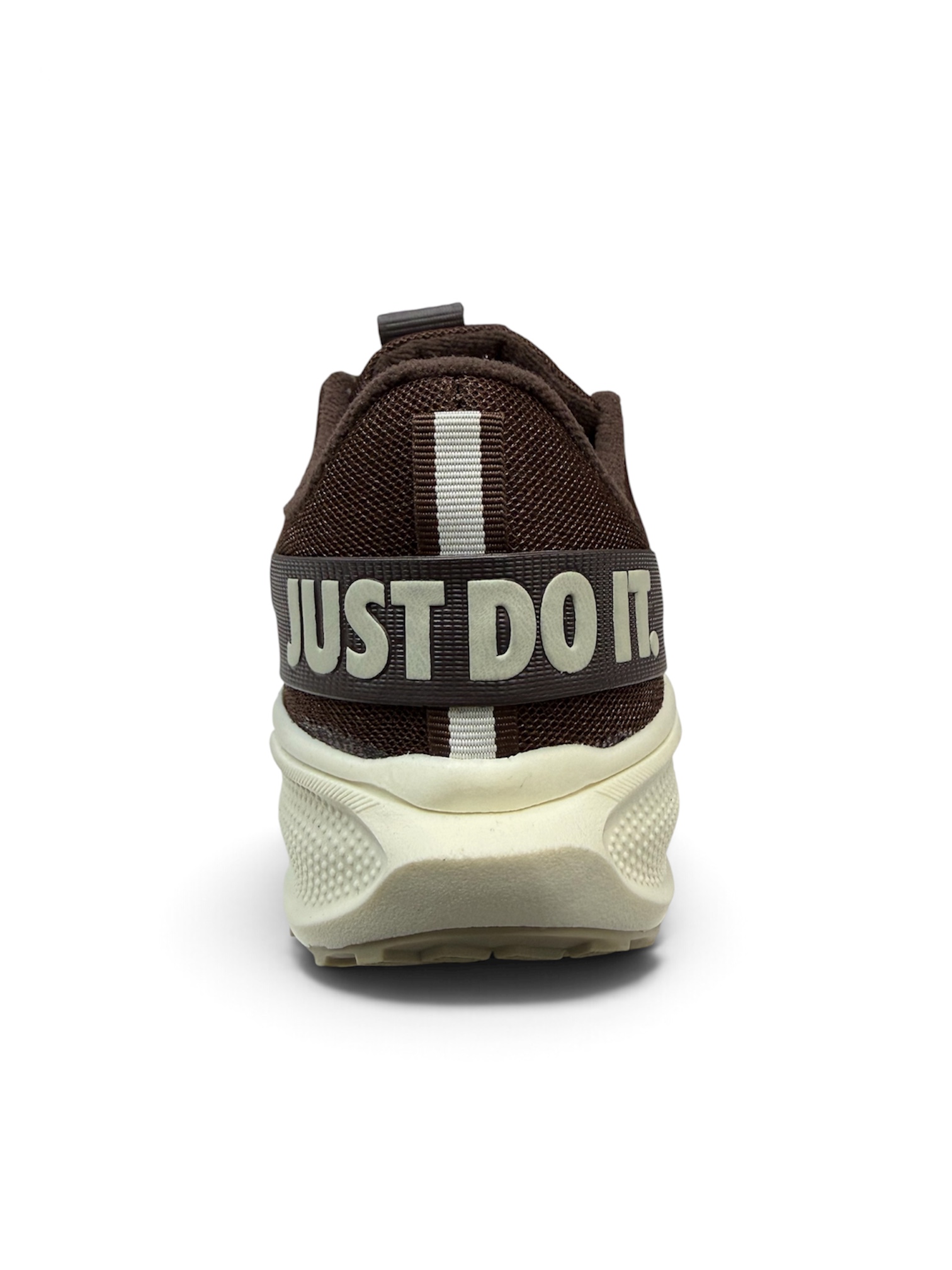 NIKE JUST DO IT ( MARROM/ OFF-WHITE )