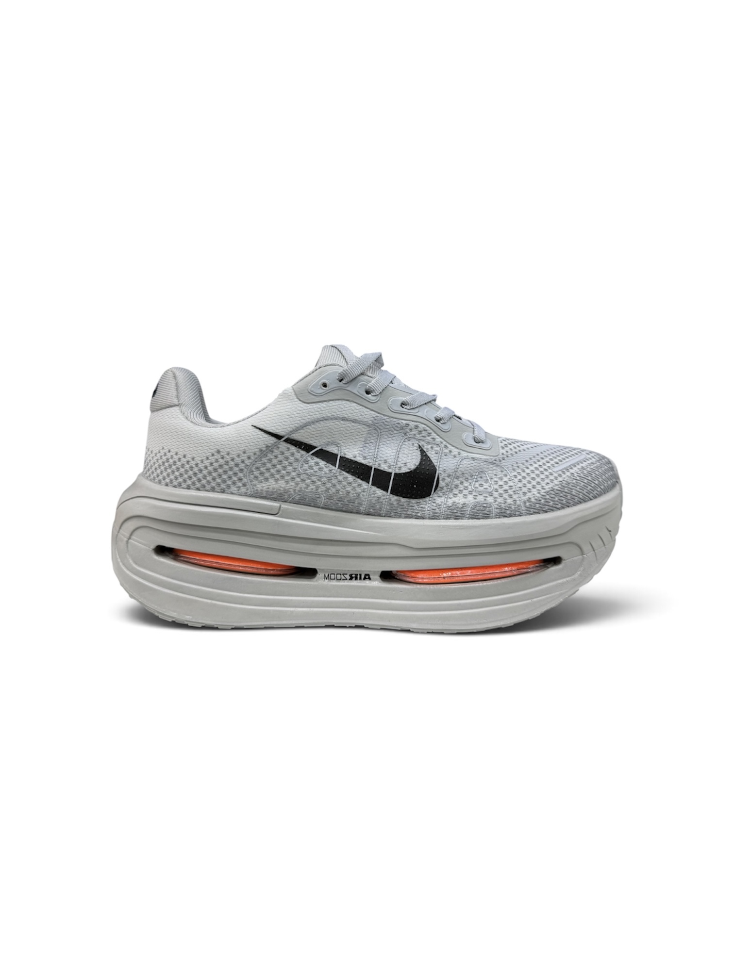NIKE VOMERO IMPORTADO ( CINZA/LARANJA )