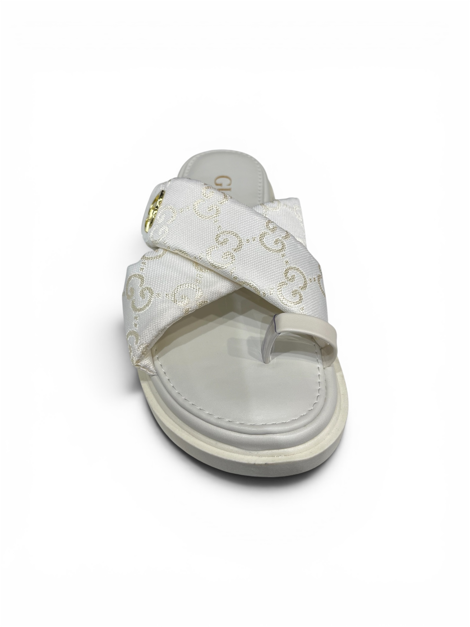 SANDÁLIA GUCCI X ( BAGE )